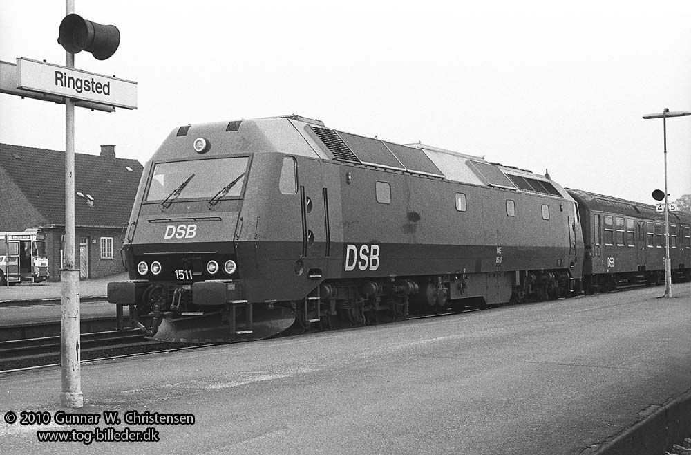 DSB - Diesellokomotiver - Litra ME 1511 - tog-billeder.dk